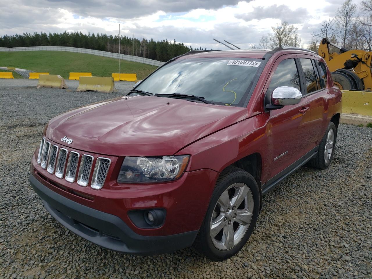 Photo 2 from auction – 2014 JEEP COMPASS LA with VIN 1C4NJCEA8ED676640