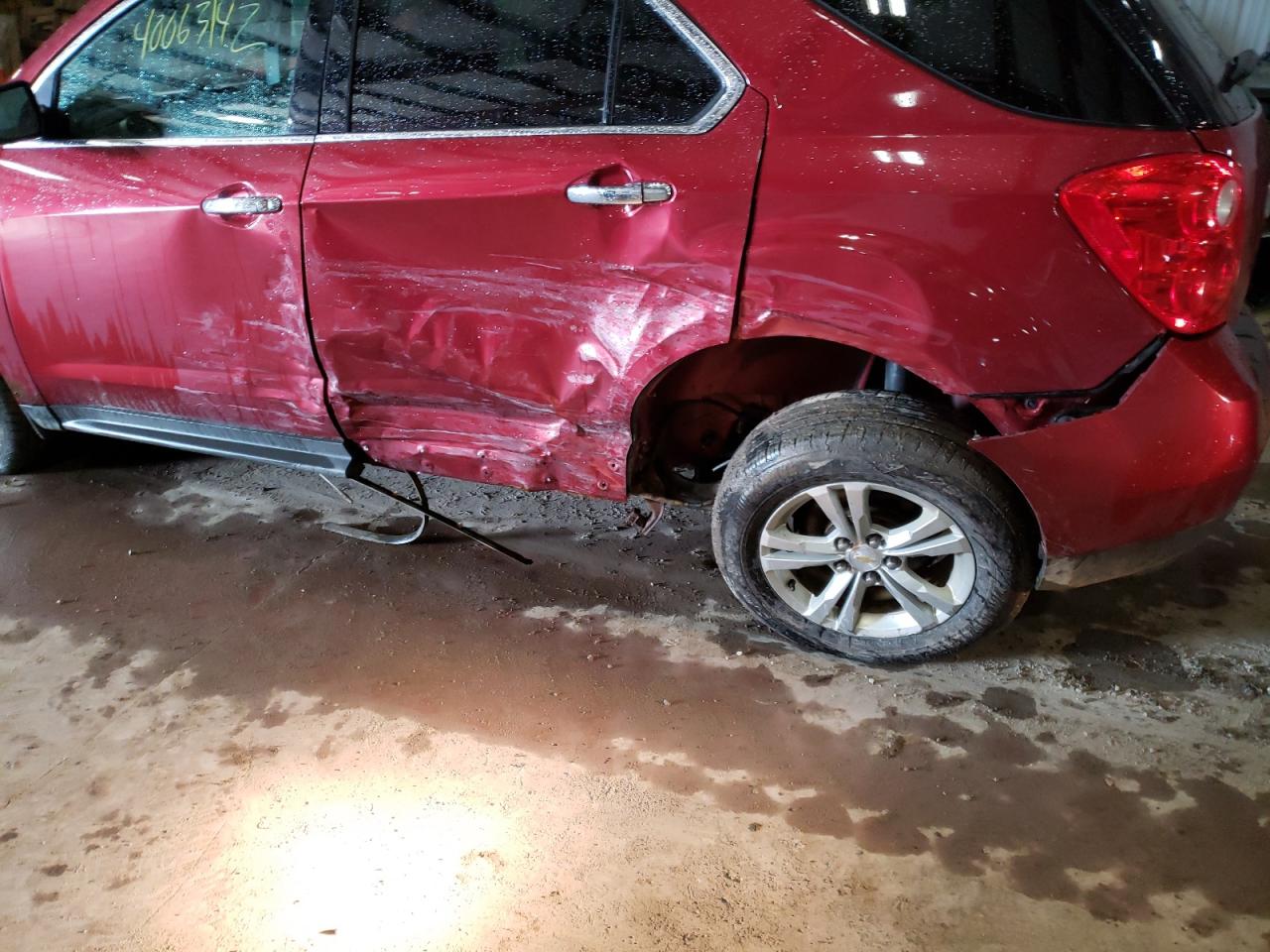 Photo 9 from auction – 2011 CHEVROLET EQUINOX LT with VIN 2CNALPEC9B6228639