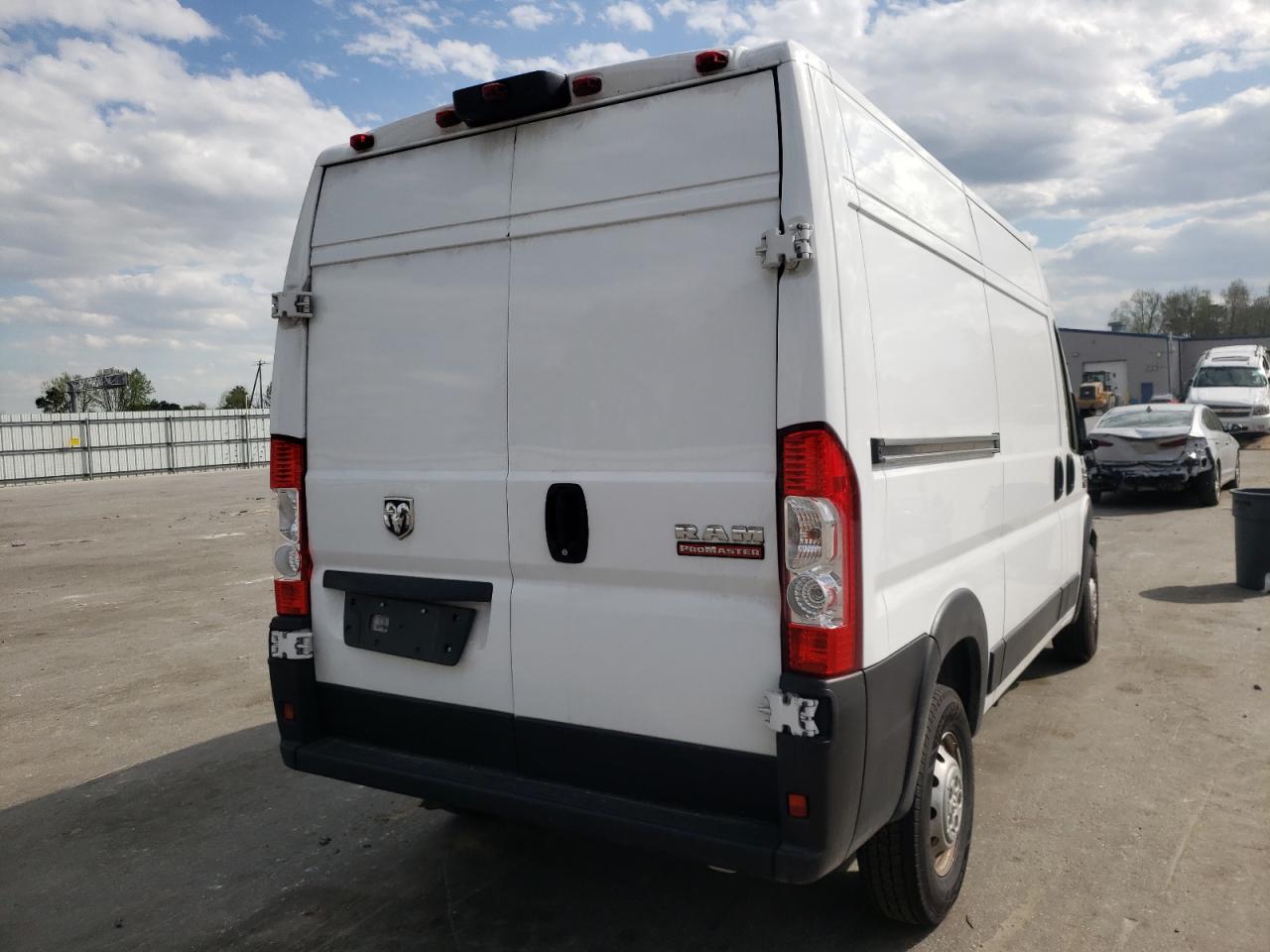 Photo 4 from auction – 2020 RAM PROMASTER with VIN 3C6TRVBG2LE127121
