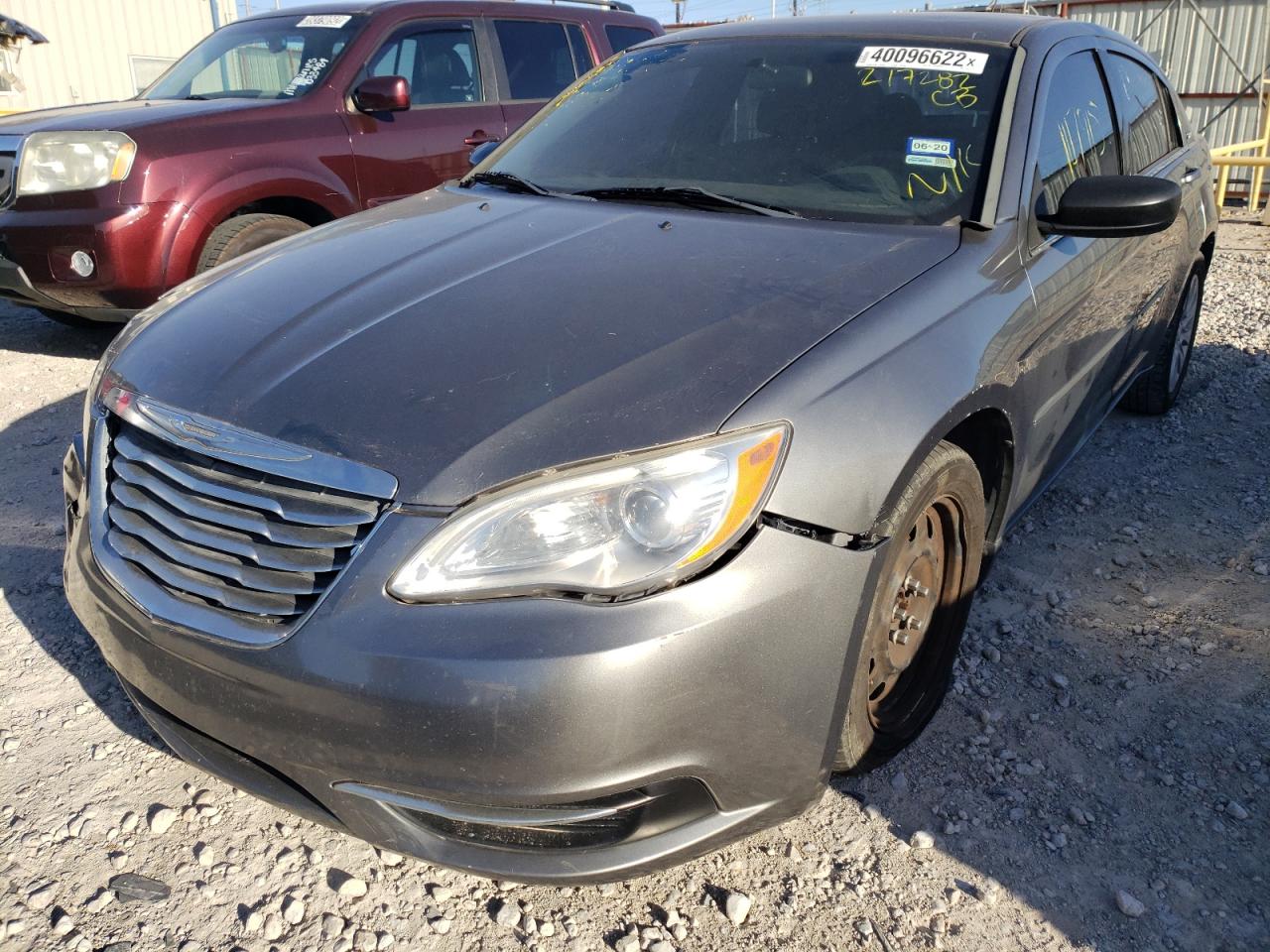 Photo 2 from auction – 2012 CHRYSLER 200 LX with VIN 1C3CCBAB7CN217282