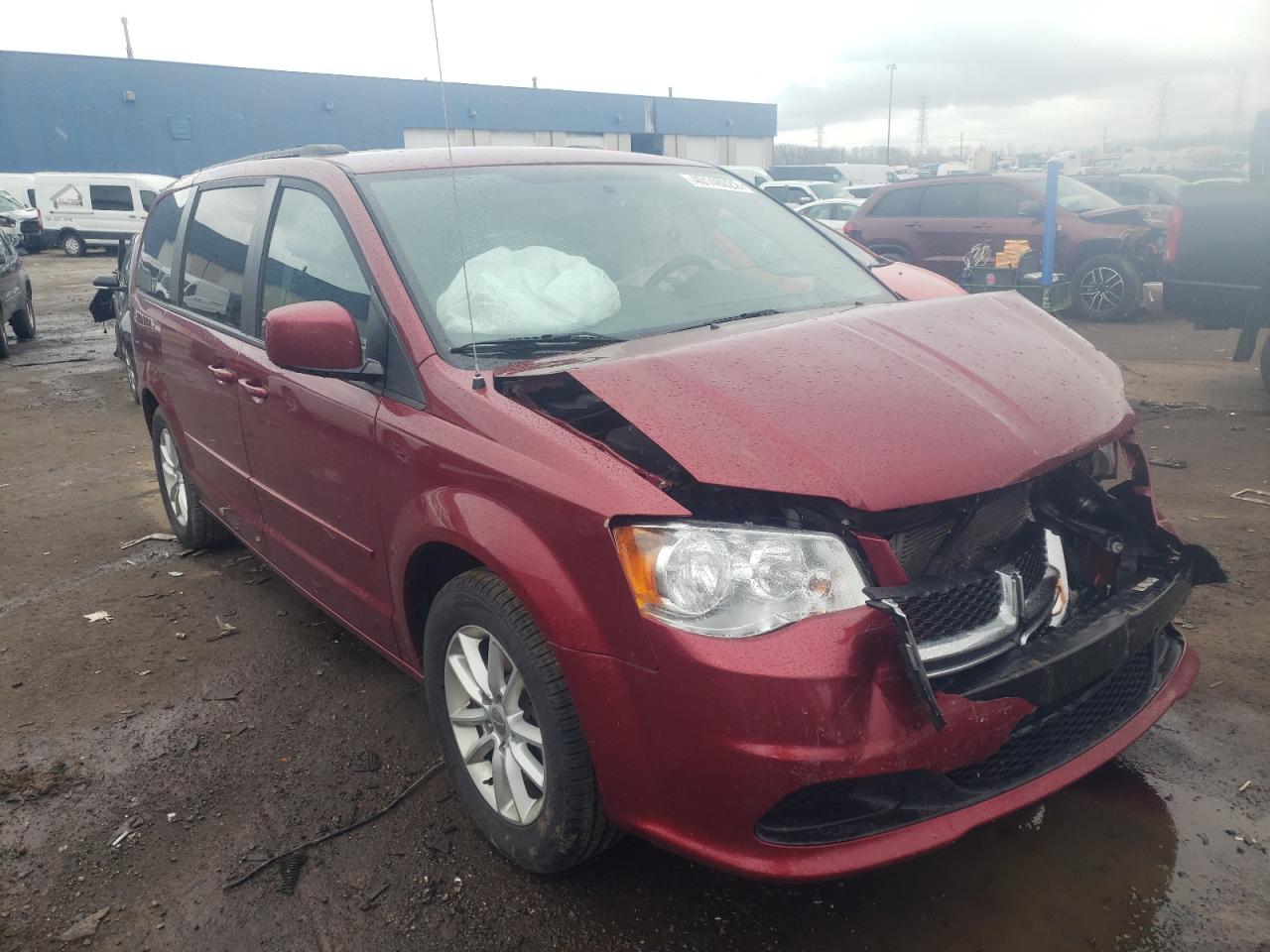 DODGE GRAND CARA 2016 with VIN 2C4RDGCG1GR134822 - Photo from auction