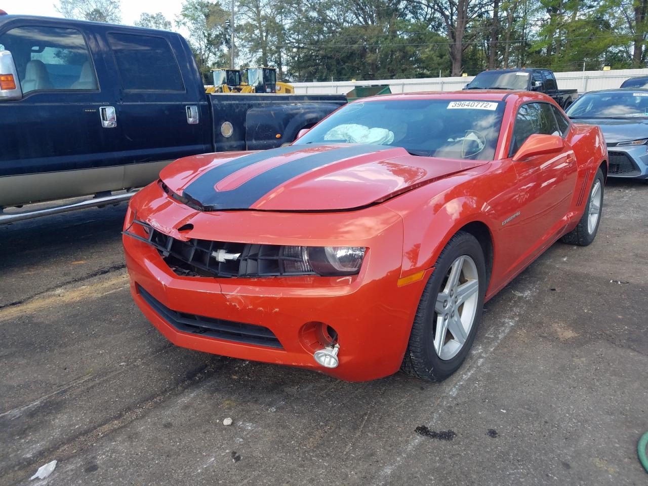 Photo 2 from auction – 2012 CHEVROLET CAMARO LT with VIN 2G1FF1E30C9148976