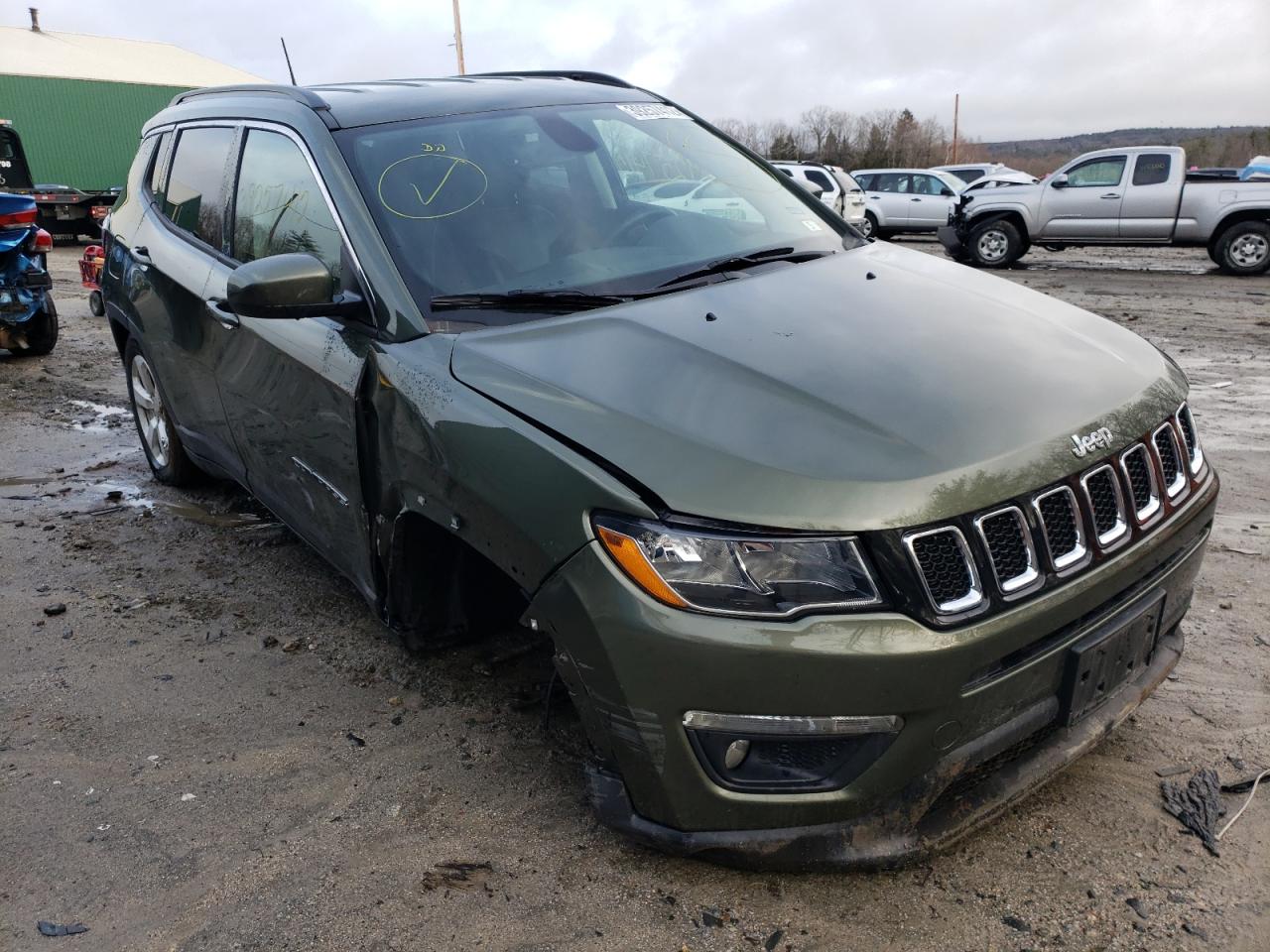 Фото 1 с аукциона – 2019 JEEP COMPASS LA с VIN 3C4NJDBB6KT786773