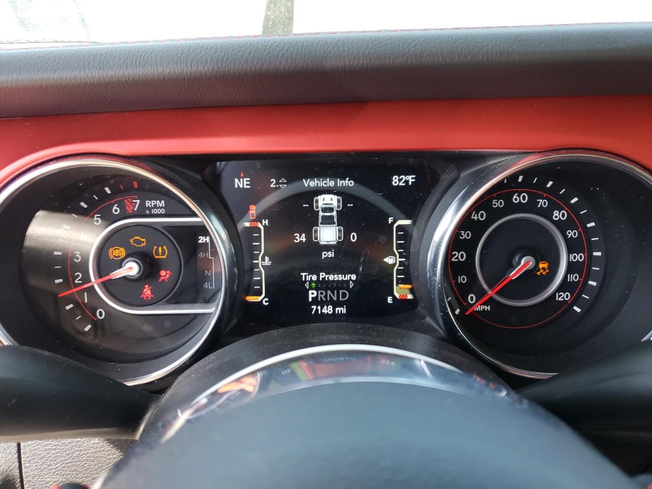 Photo 8 from auction – 2021 JEEP GLADIATOR with VIN 1C6JJTBG4ML526964