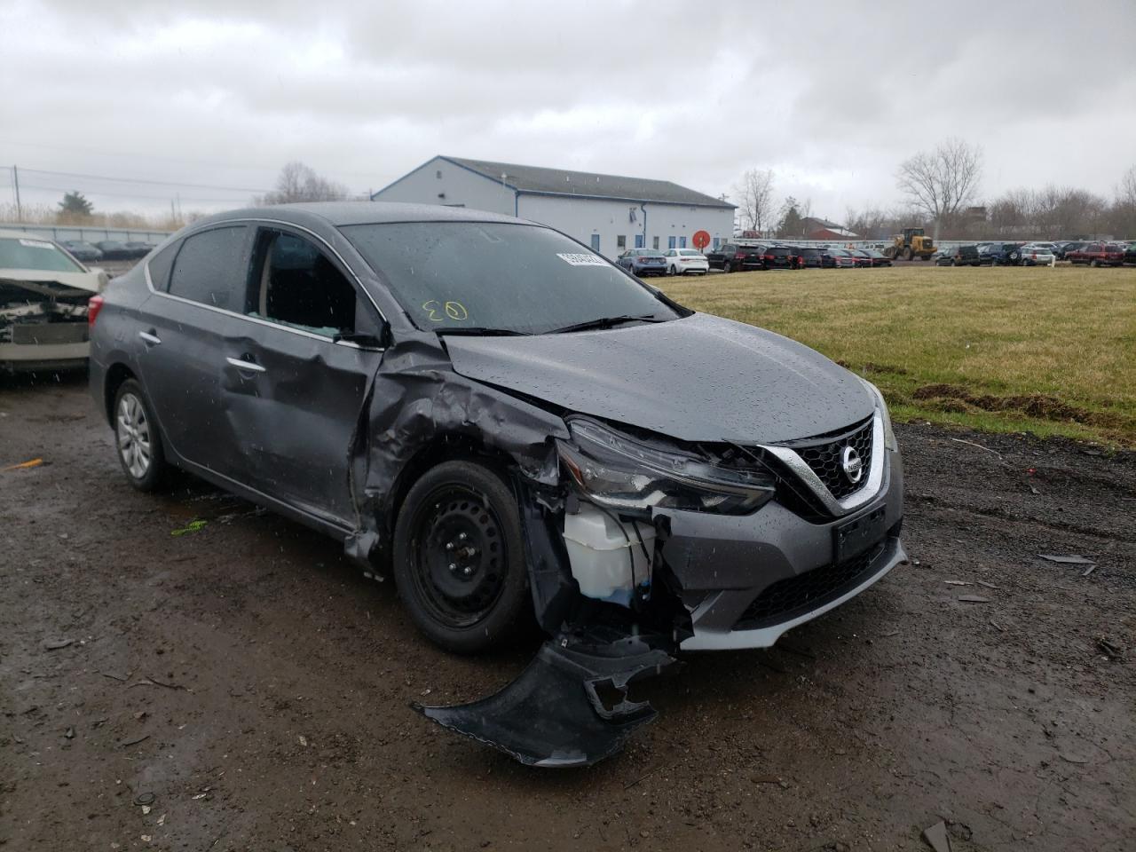 NISSAN SENTRA S 2019 with VIN 3N1AB7AP1KY282079 - Photo from auction