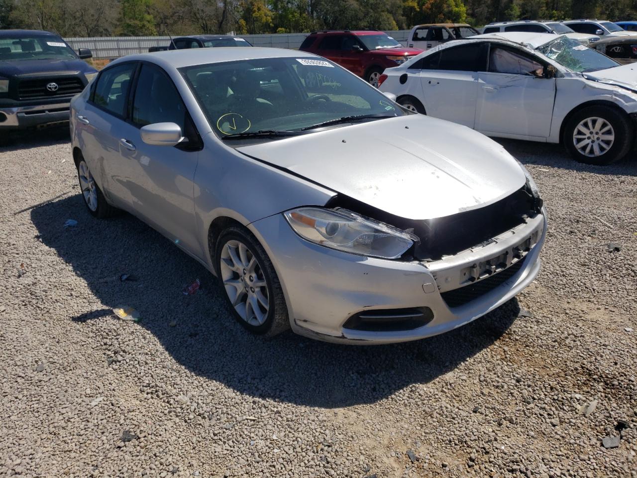 DODGE DART SXT 2013 with VIN 1C3CDFBA4DD221341 - Photo from auction