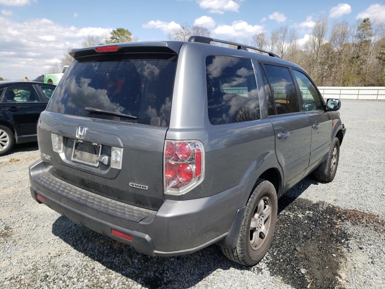 Photo 4 from auction – 2008 HONDA PILOT EXL with VIN 5FNYF18758B024557