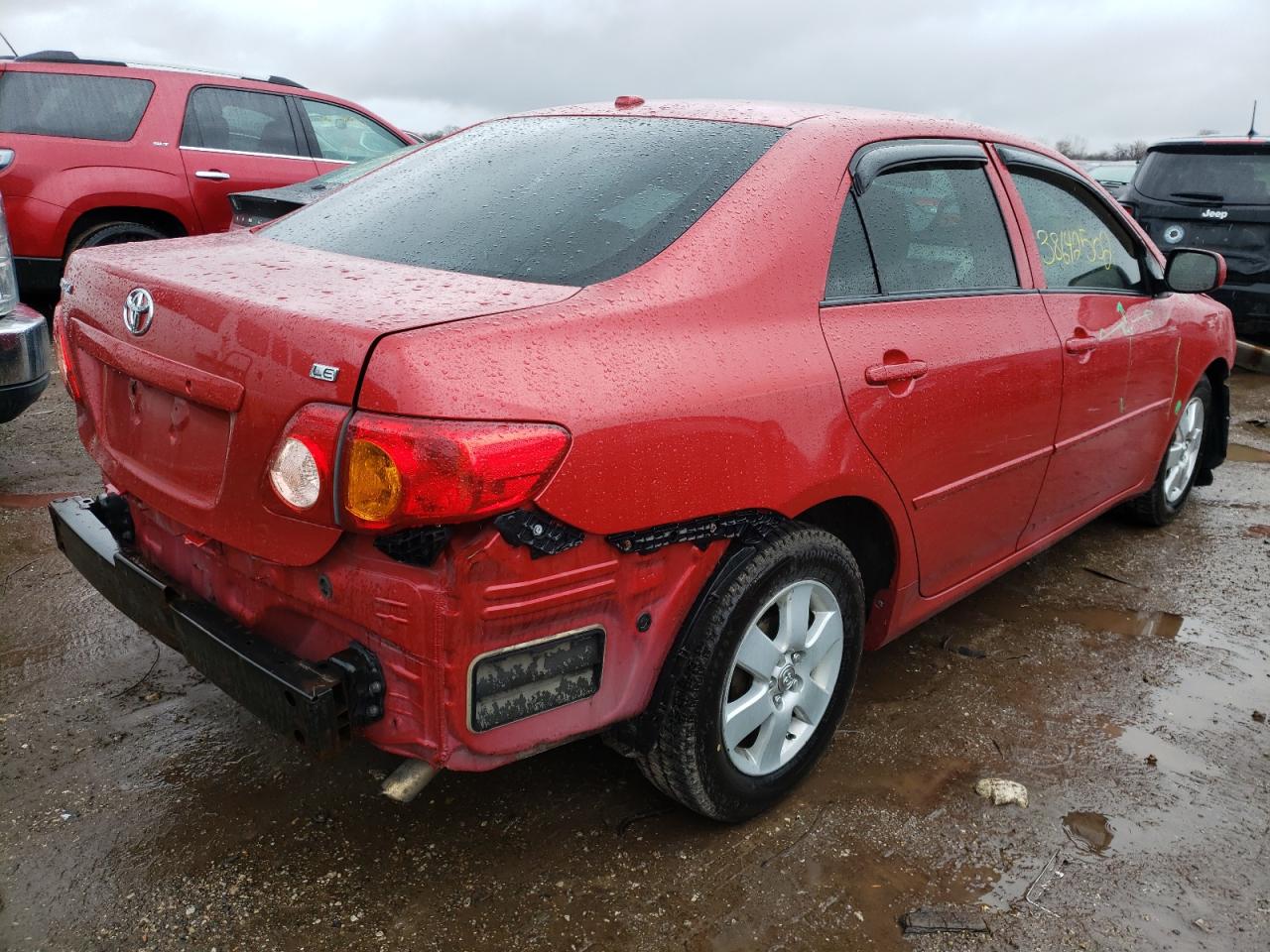 Photo 4 from auction – 2009 TOYOTA COROLLA BA with VIN 1NXBU40E59Z021783