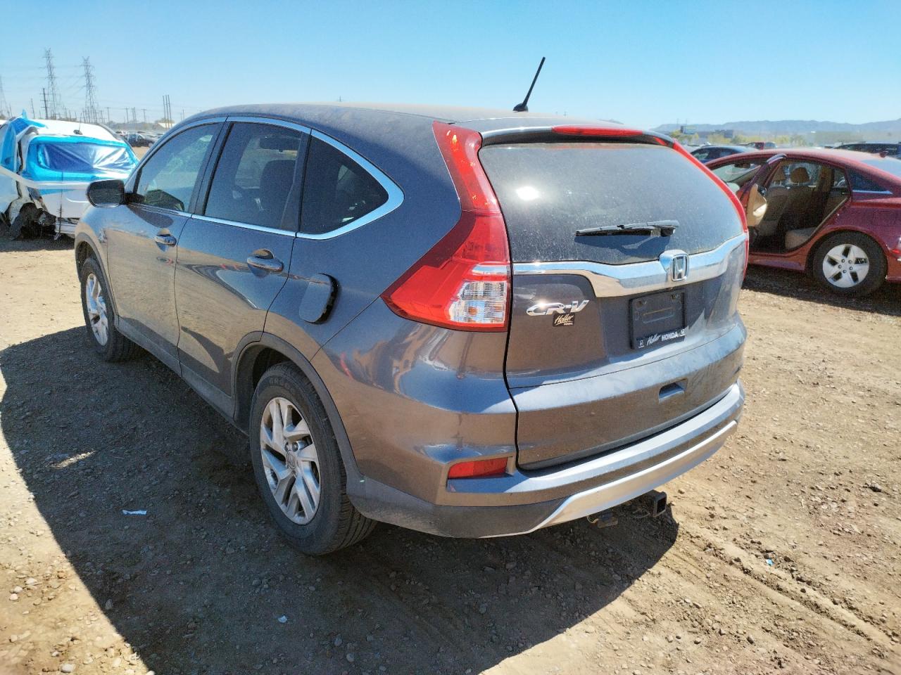 Photo 3 from auction – 2015 HONDA CR-V EX with VIN 2HKRM3H55FH541327