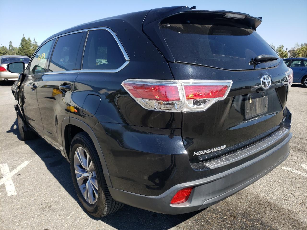Foto 3 de la subasta – 2014 TOYOTA HIGHLANDER con VIN 5TDZKRFH7ES025906