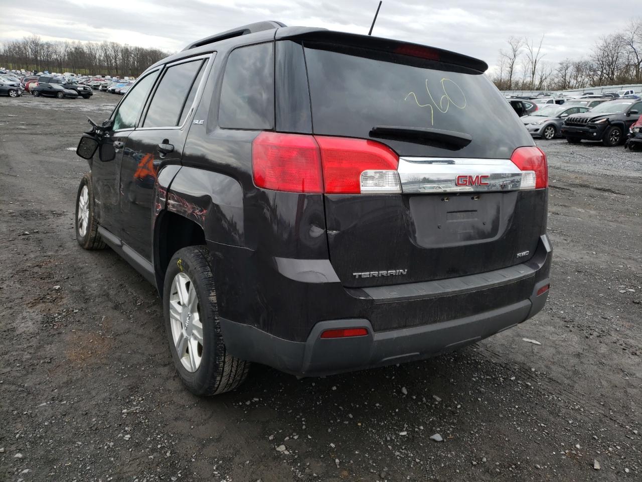 Photo 3 from auction – 2015 GMC TERRAIN SL with VIN 2GKFLWEK7F6258325