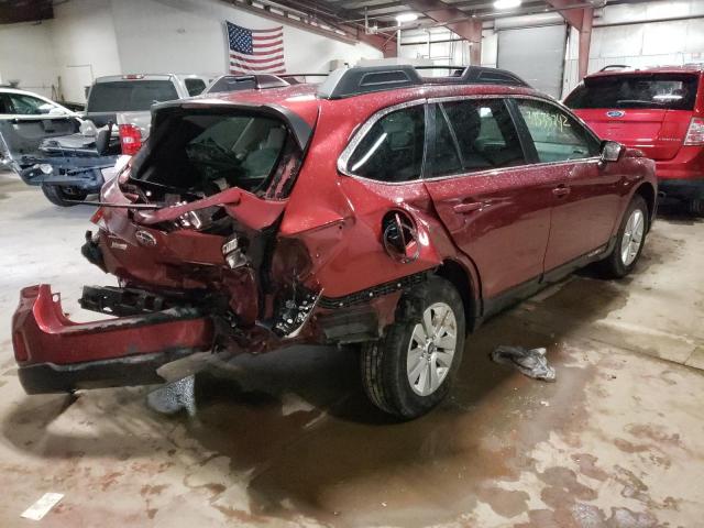 Photo 4 from auction – 2017 SUBARU OUTBACK 2. with VIN 4S4BSACCXH3440344