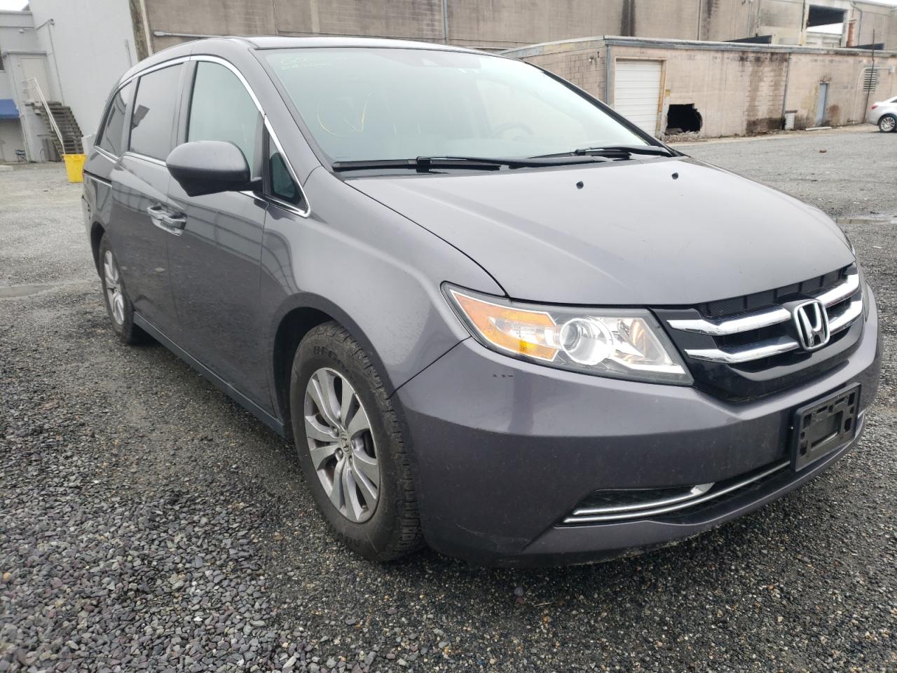 Photo 1 from auction – 2015 HONDA ODYSSEY EX with VIN 5FNRL5H62FB049926