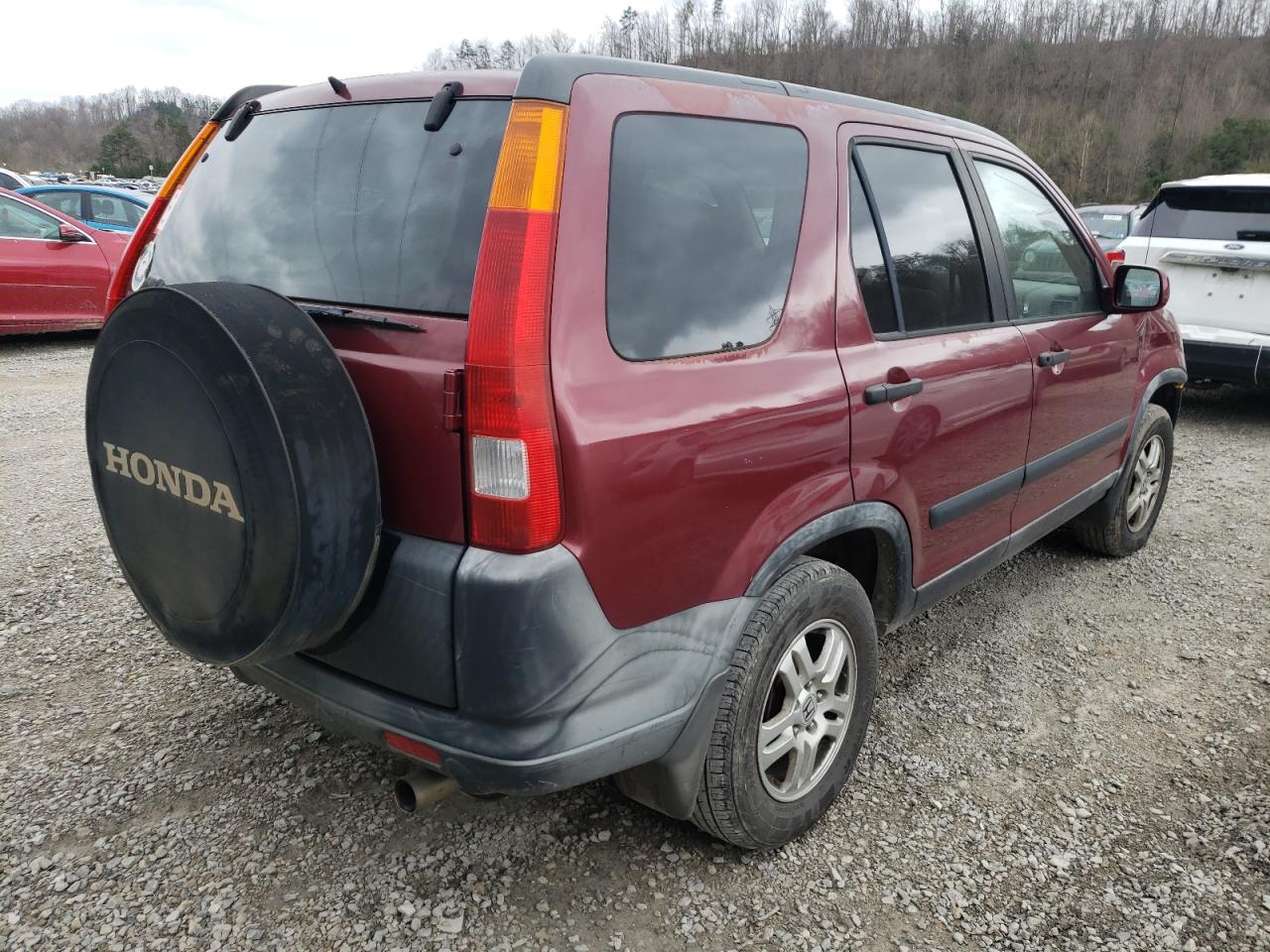 Photo 4 from auction – 2002 HONDA CR-V EX with VIN JHLRD78862C025472