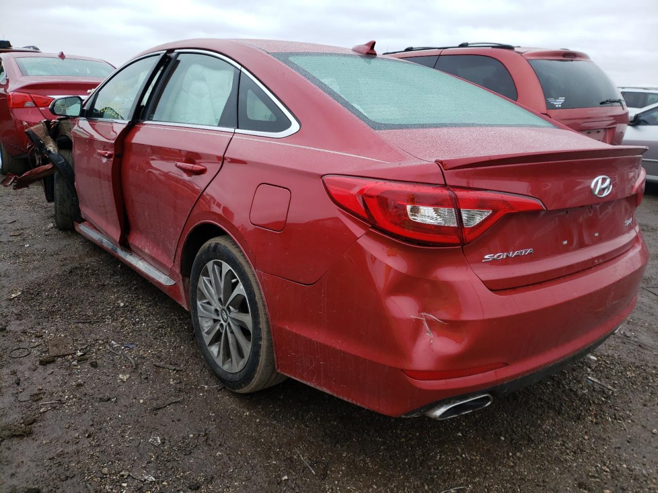 Photo 3 from auction – 2017 HYUNDAI SONATA SPO with VIN 5NPE34AF6HH538756