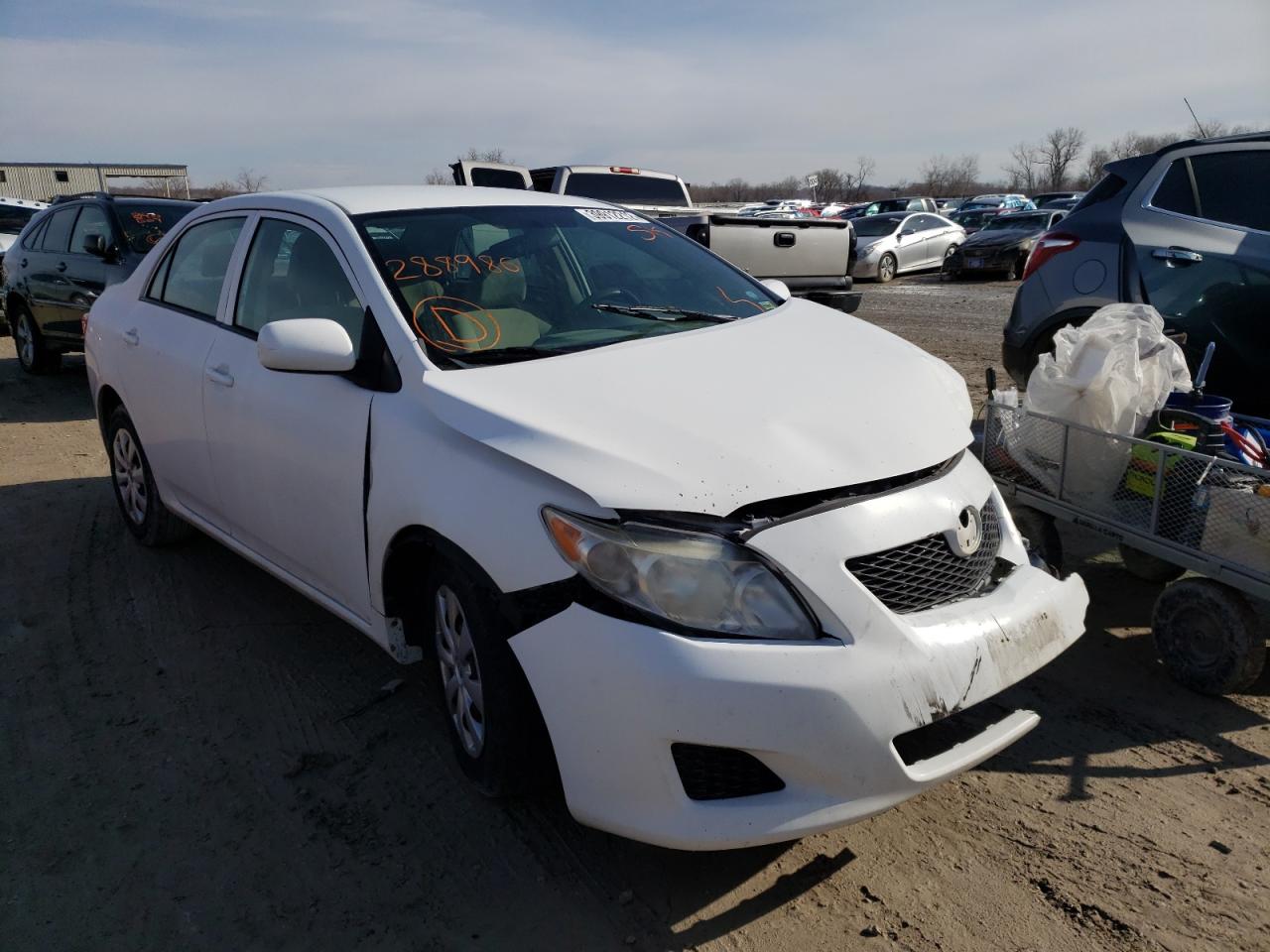 TOYOTA COROLLA BA 2010 with VIN 2T1BU4EE7AC288986 - Photo from auction