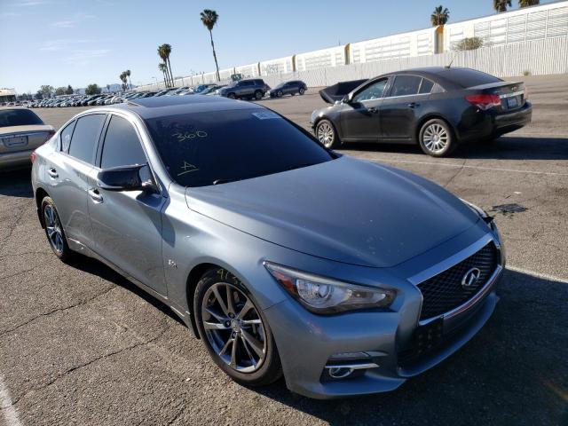 INFINITI Q50 PREMIU 2017 with VIN JN1EV7AP6HM741563 - Photo from auction