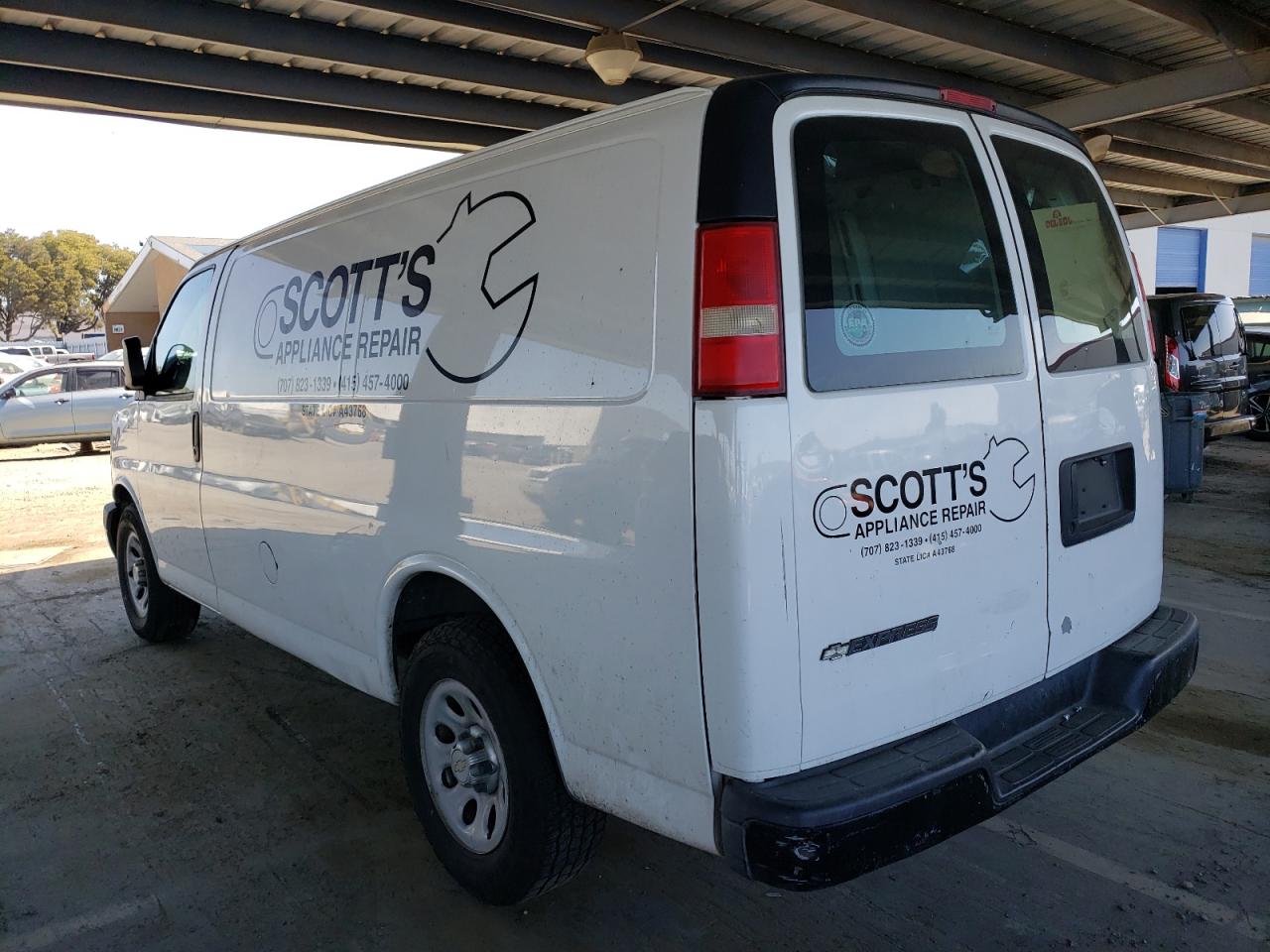 Photo 3 from auction – 2012 CHEVROLET EXPRESS G1 with VIN 1GCSGAFX5C1106960