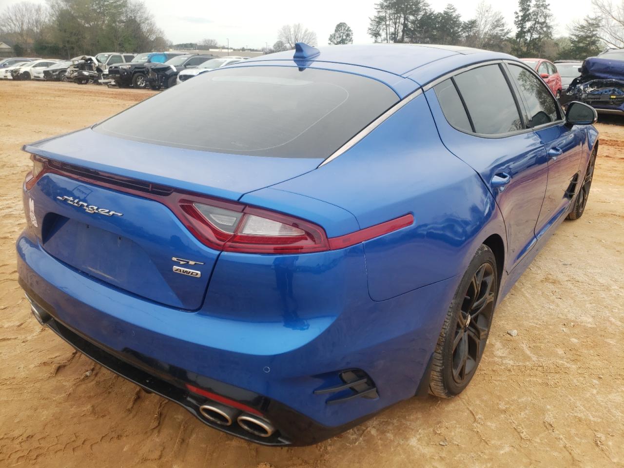 Photo 4 from auction – 2019 KIA STINGER GT with VIN KNAE55LCXK6067194