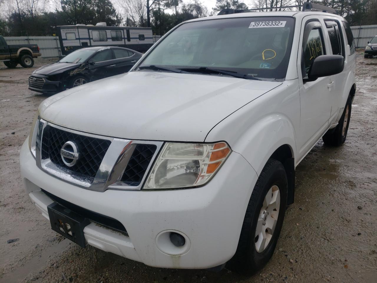 Photo 2 from auction – 2008 NISSAN PATHFINDER with VIN 5N1AR18U28C634715