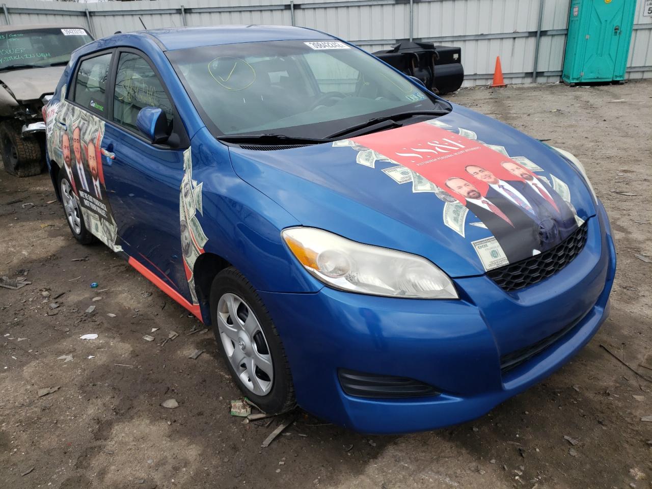 TOYOTA COROLLA MA 2009 with VIN 2T1KU40E59C131346 - Photo from auction