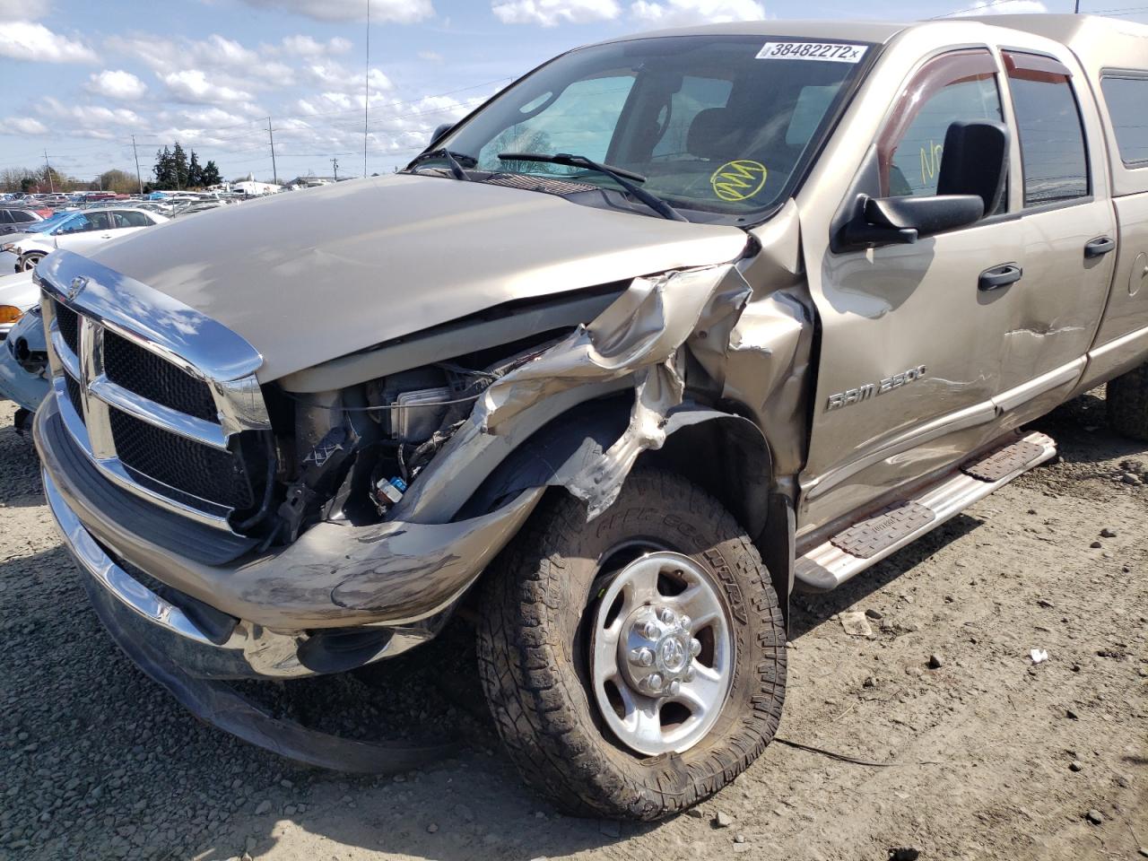 Photo 9 from auction – 2003 DODGE RAM 2500 S with VIN 3D7KU28C83G854151