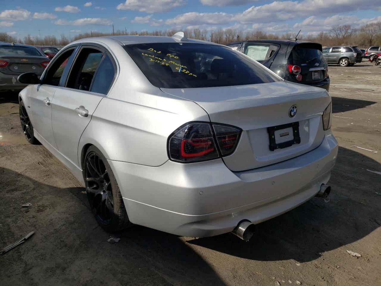 Photo 3 from auction – 2007 BMW 335 I with VIN WBAVB73587PA87678