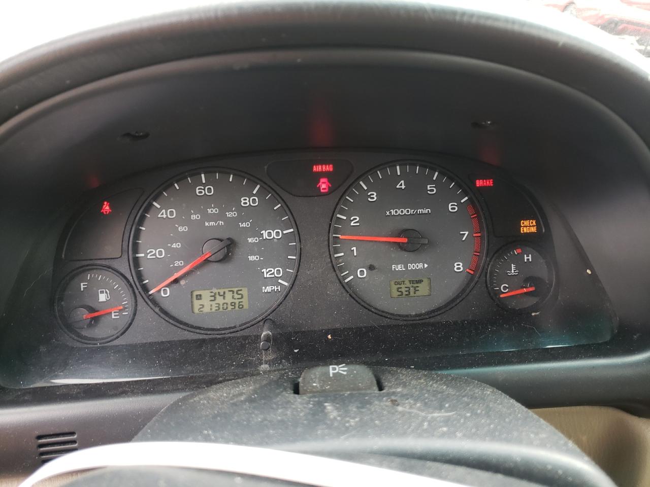 Photo 8 from auction – 2002 SUBARU FORESTER S with VIN JF1SF65552H757551