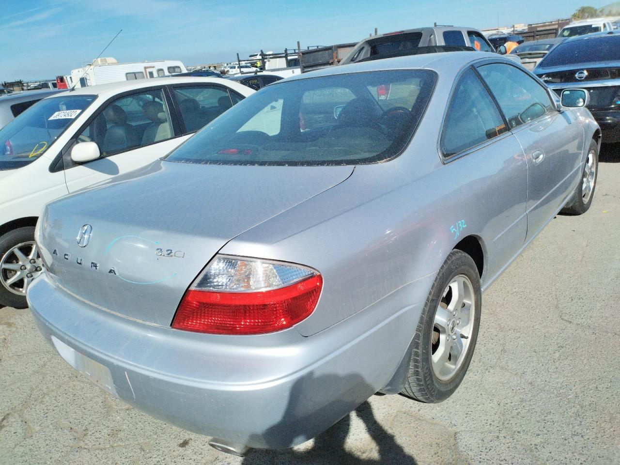 Photo 4 from auction – 2003 ACURA 3.2CL with VIN 19UYA42473A003856