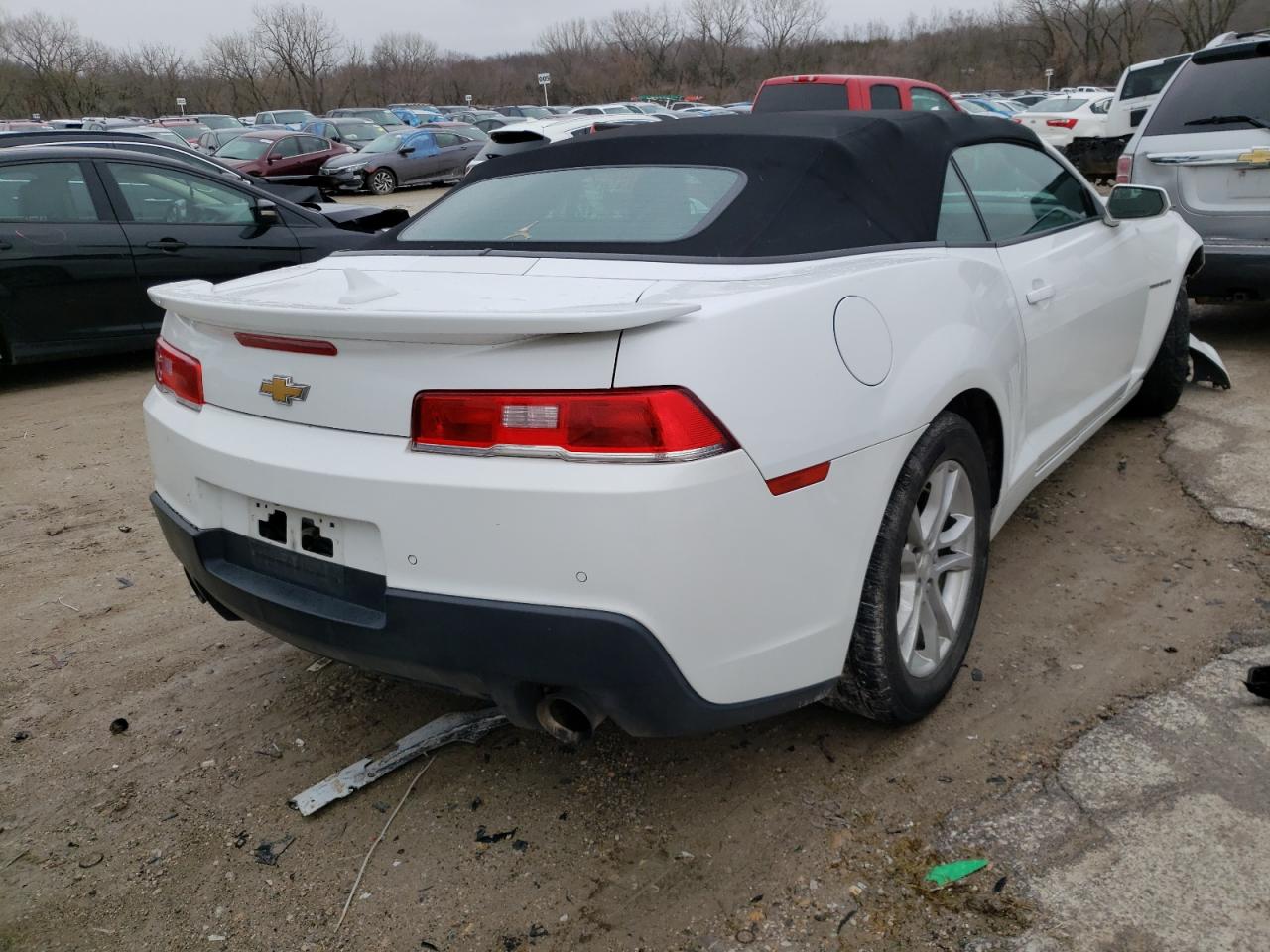 Photo 4 from auction – 2014 CHEVROLET CAMARO LT with VIN 2G1FB3D36E9235907