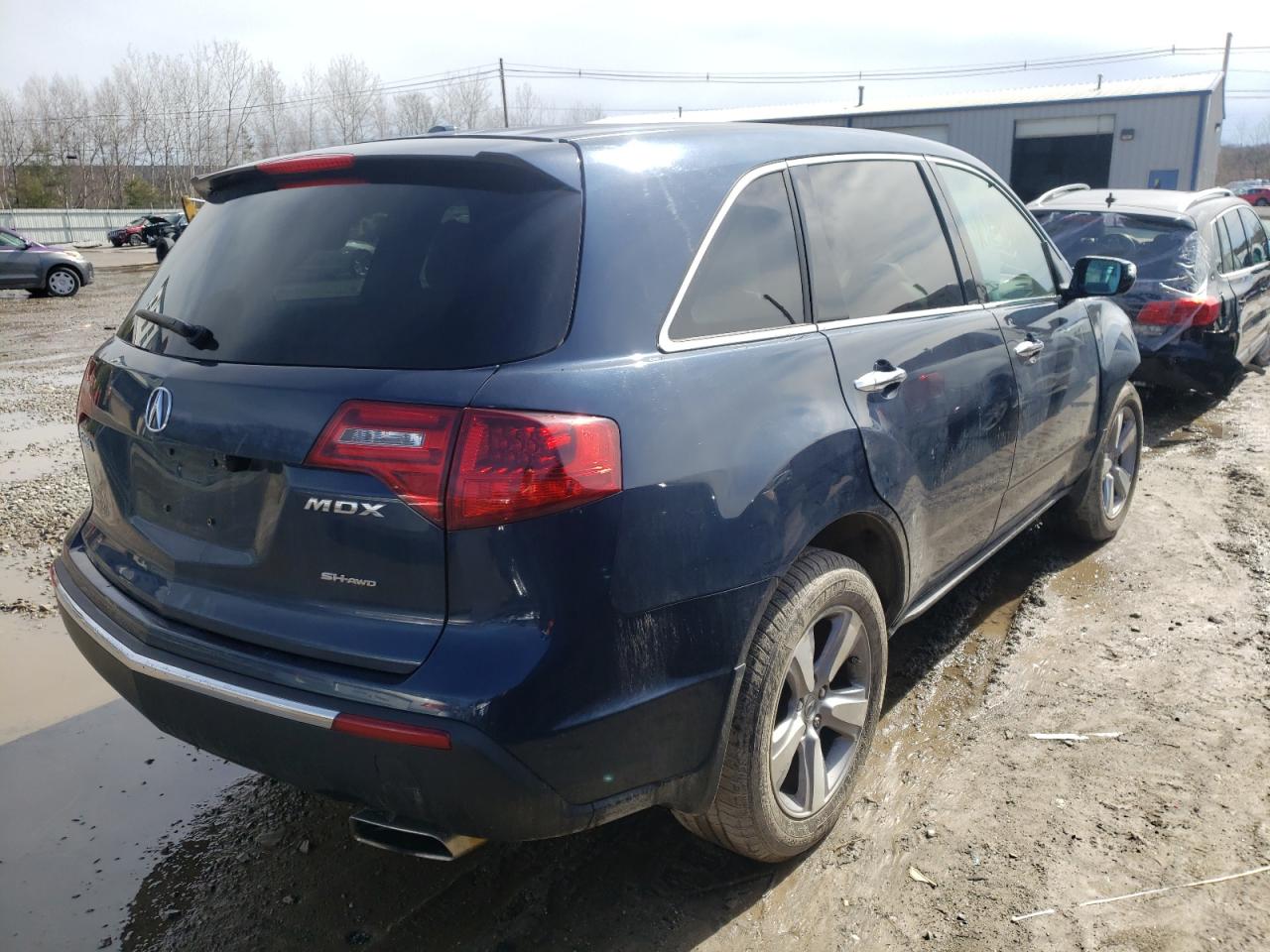 Photo 4 from auction – 2012 ACURA MDX TECHNO with VIN 2HNYD2H33CH542849