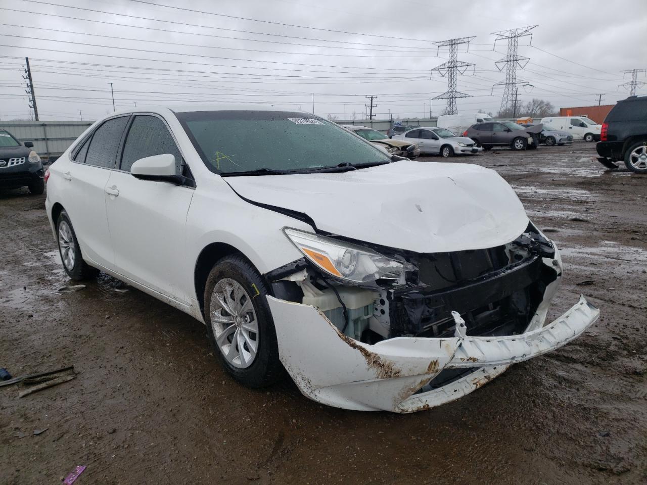 TOYOTA CAMRY LE 2015 with VIN 4T4BF1FK7FR490266 - Photo from auction