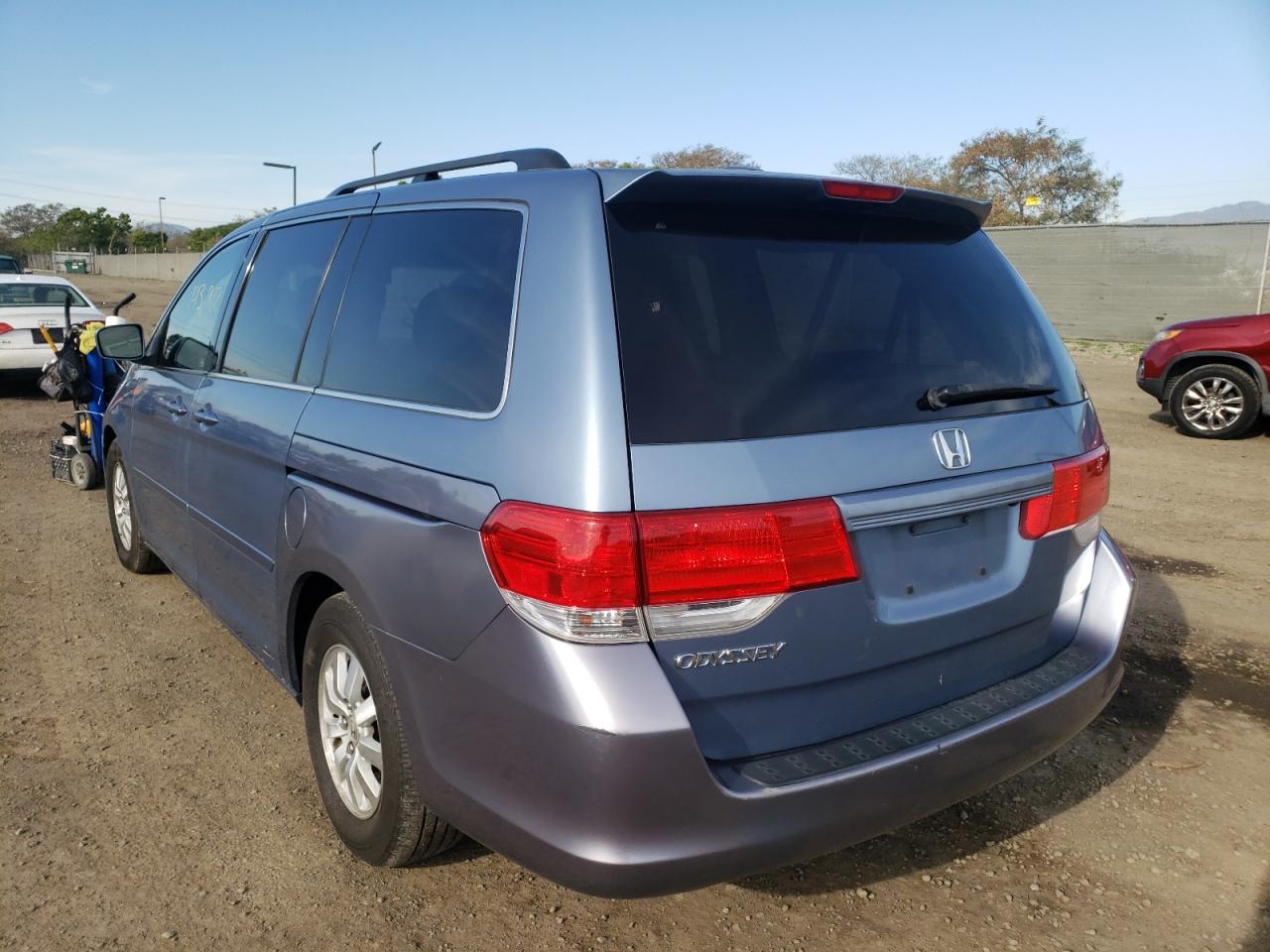 Photo 3 from auction – 2008 HONDA ODYSSEY EX with VIN 5FNRL38788B044844