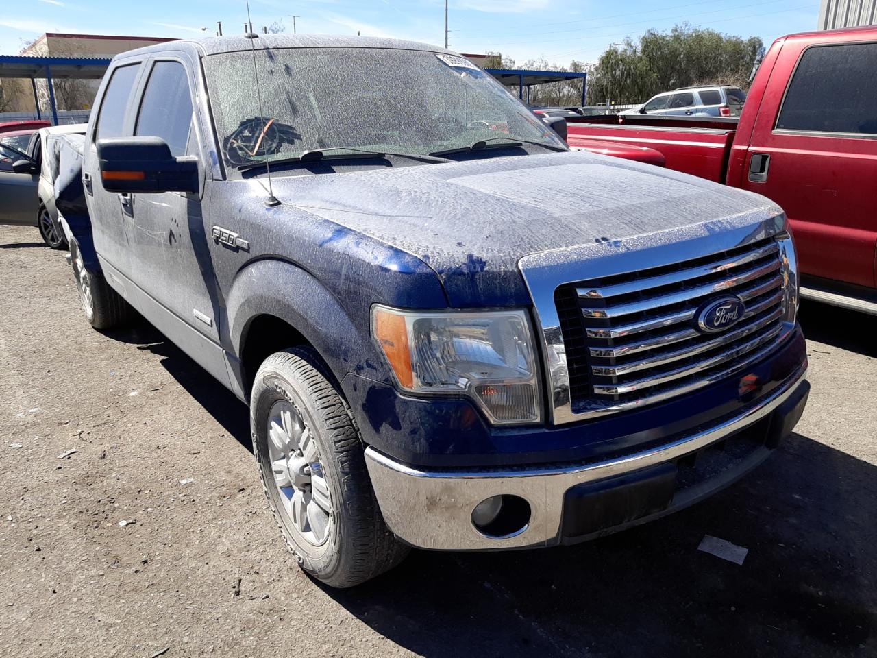FORD F150 SUPER 2011 with VIN 1FTFW1CT2BFB57551 - Photo from auction