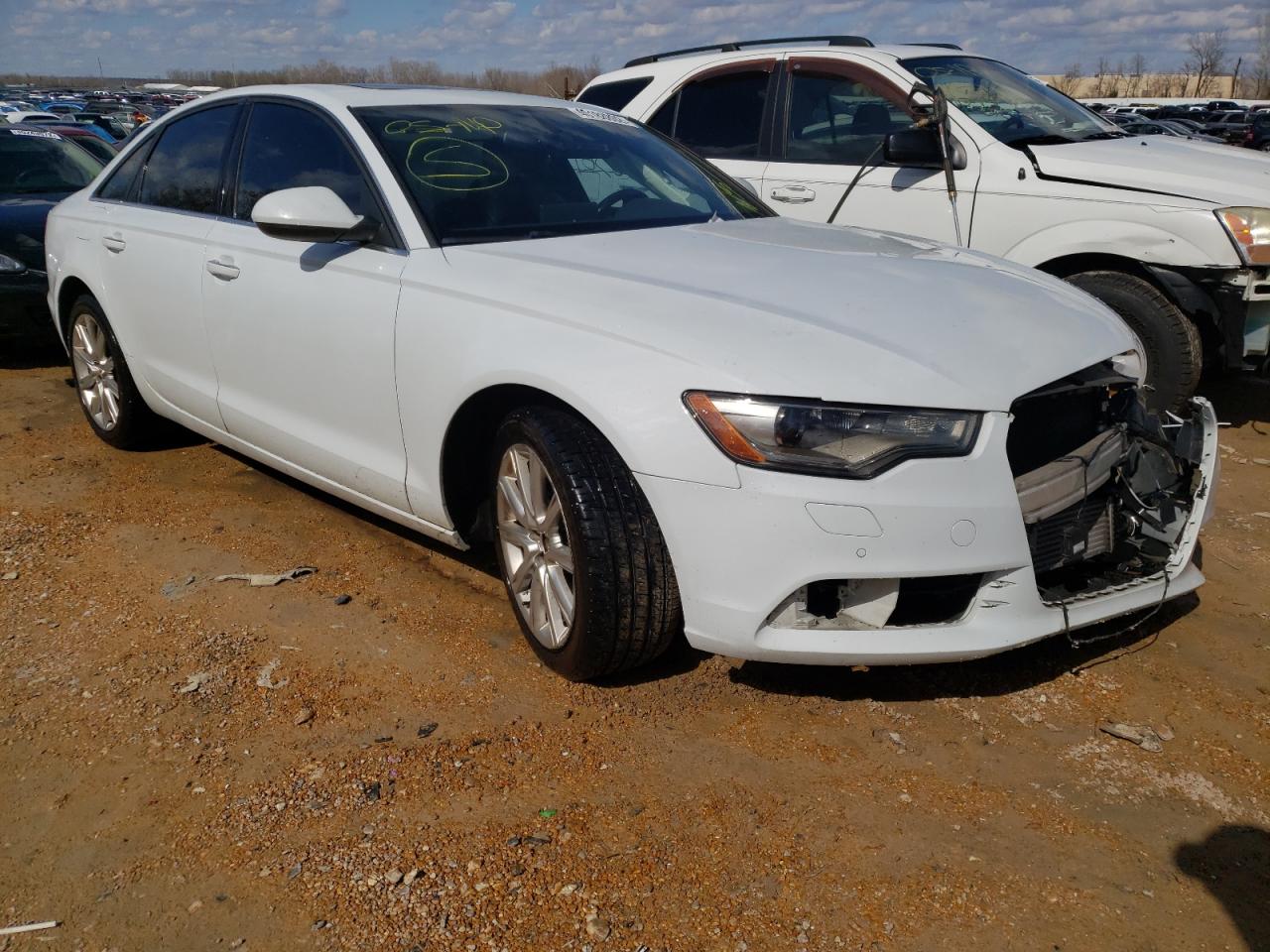 AUDI A6 PREMIUM 2013 with VIN WAUGFAFC0DN021344 - Photo from auction