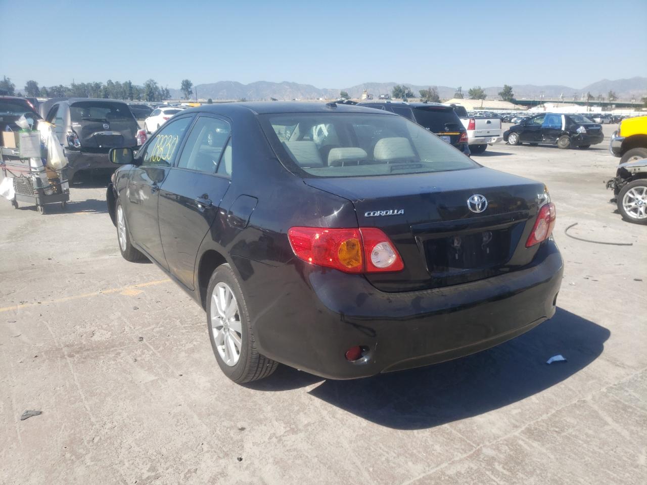 Photo 3 from auction – 2009 TOYOTA COROLLA BA with VIN 1NXBU40E39Z008272