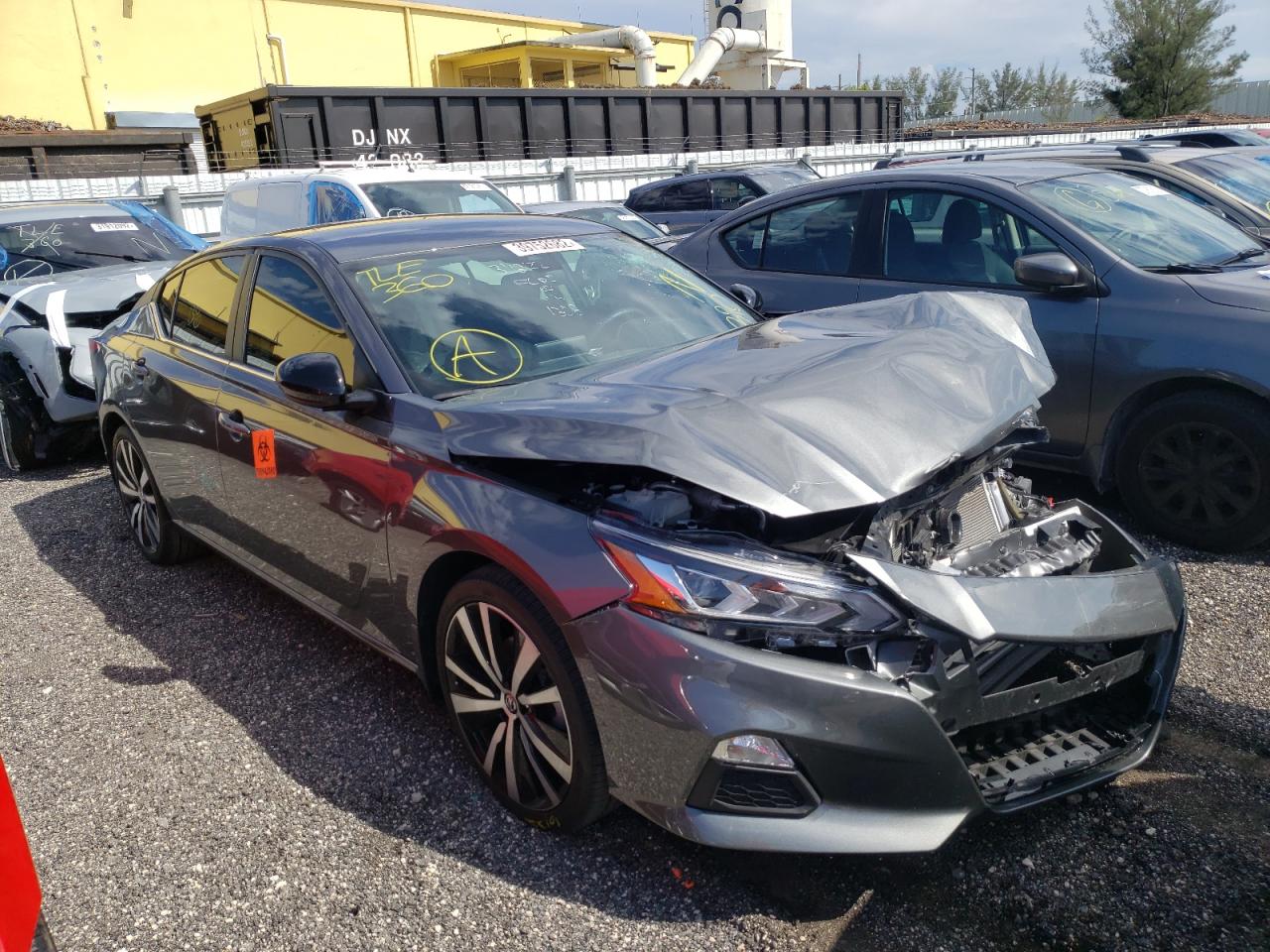NISSAN ALTIMA SR 2021 with VIN 1N4BL4CV8MN331308 - Photo from auction