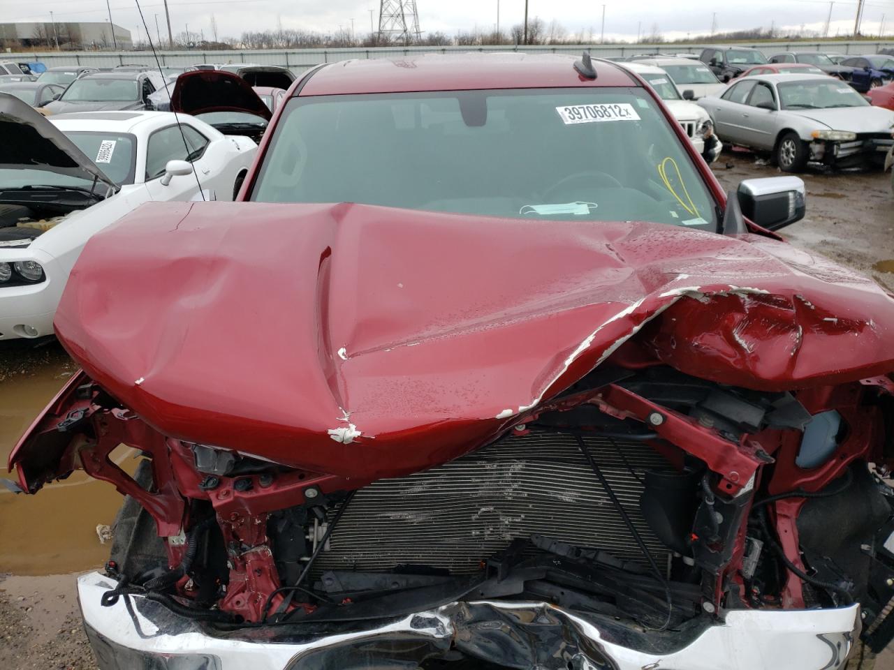 Photo 7 from auction – 2020 CHEVROLET SILVERADO with VIN 3GCUYDED1LG140362