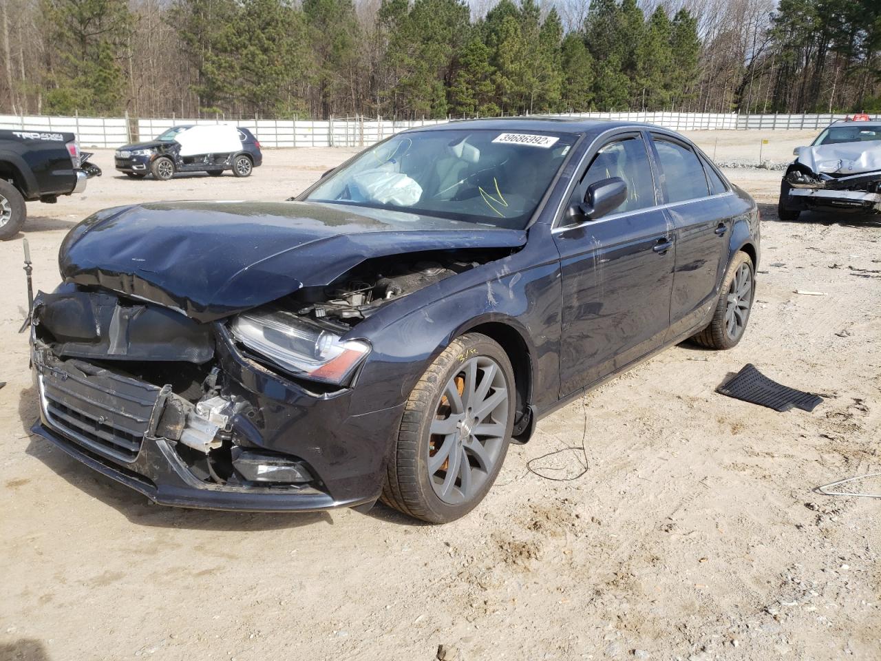 Photo 2 from auction – 2013 AUDI A4 PREMIUM with VIN WAUFFAFL1DN042165