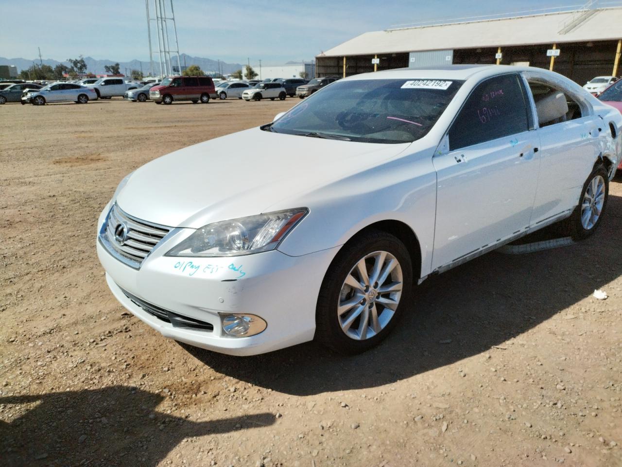 Photo 2 from auction – 2011 LEXUS ES 350 with VIN JTHBK1EG9B2422188