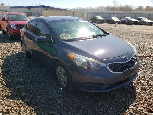 KIA FORTE LX 2016 with VIN KNAFK4A65G5571895 - Photo from auction