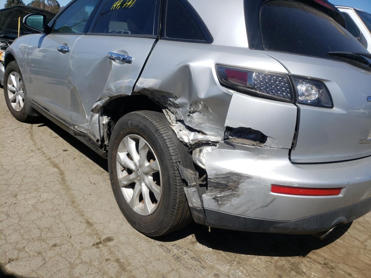 Photo 9 from auction – 2006 INFINITI FX35 with VIN JNRAS08U66X100044