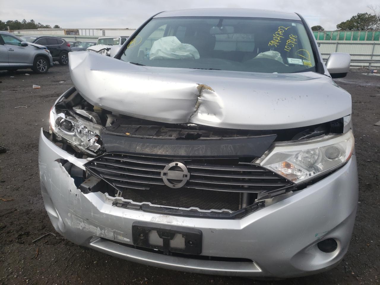 Photo 9 from auction – 2014 NISSAN QUEST S with VIN JN8AE2KP2E9105948