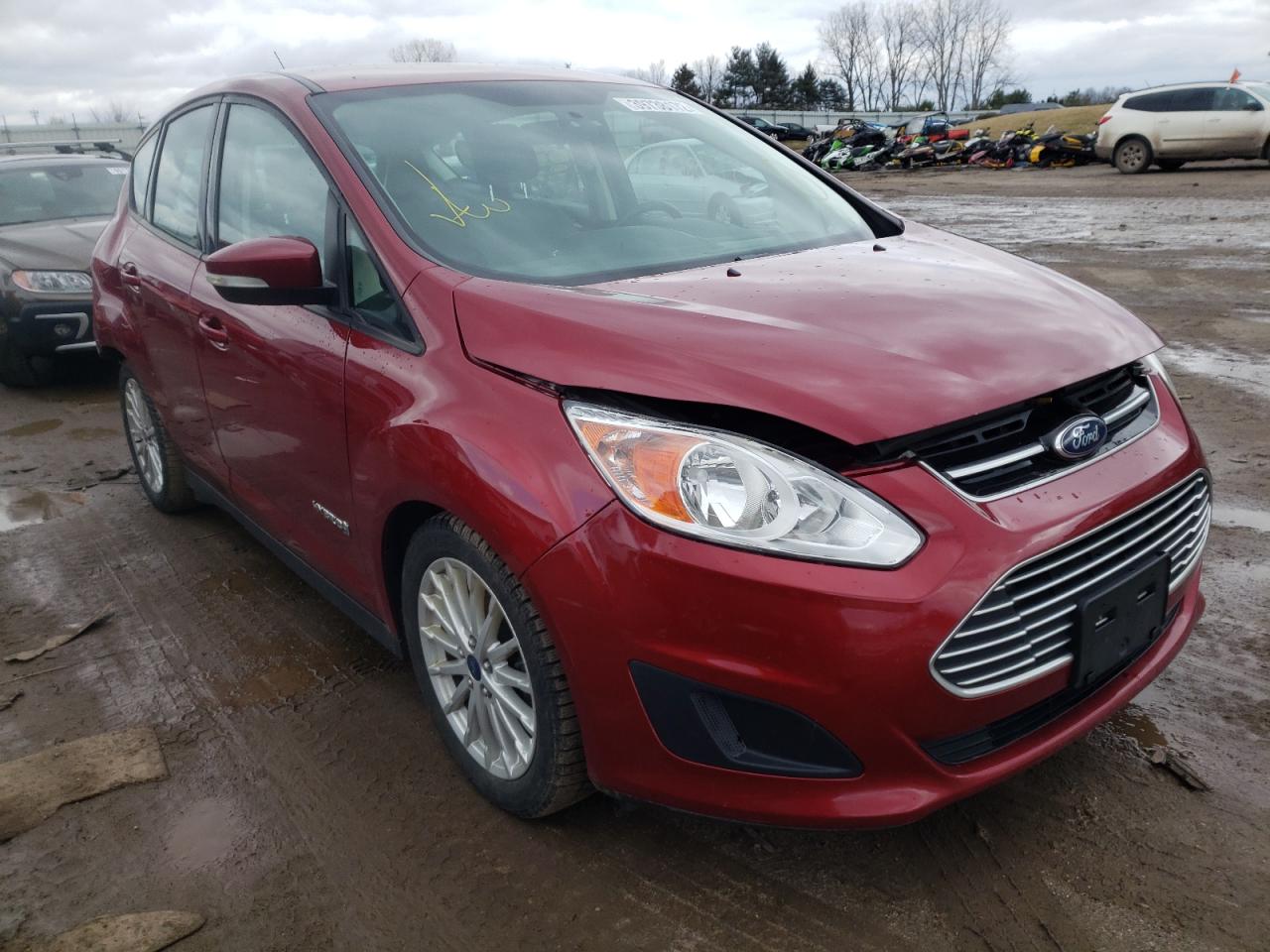 FORD C-MAX SE 2016 with VIN 1FADP5AU7GL104589 - Photo from auction