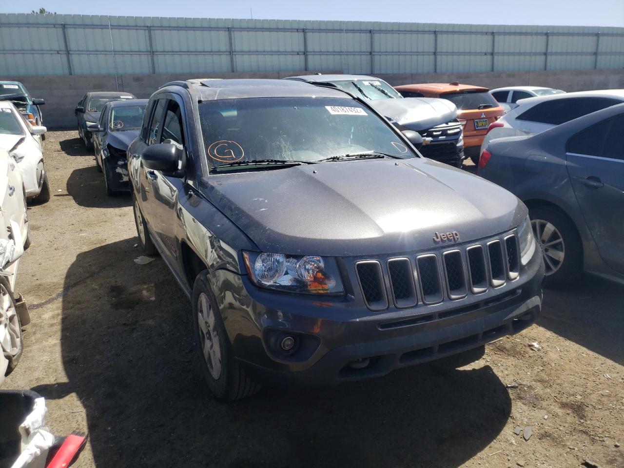 Photo 9 from auction – 2016 JEEP COMPASS SP with VIN 1C4NJDBB4GD724625