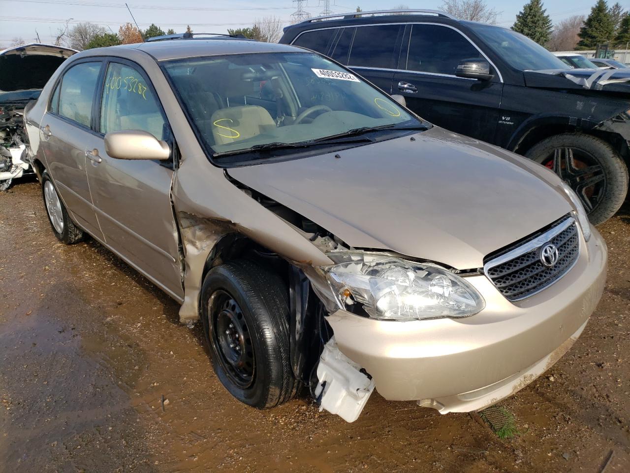 TOYOTA COROLLA CE 2007 with VIN 1NXBR32E07Z769489 - Photo from auction