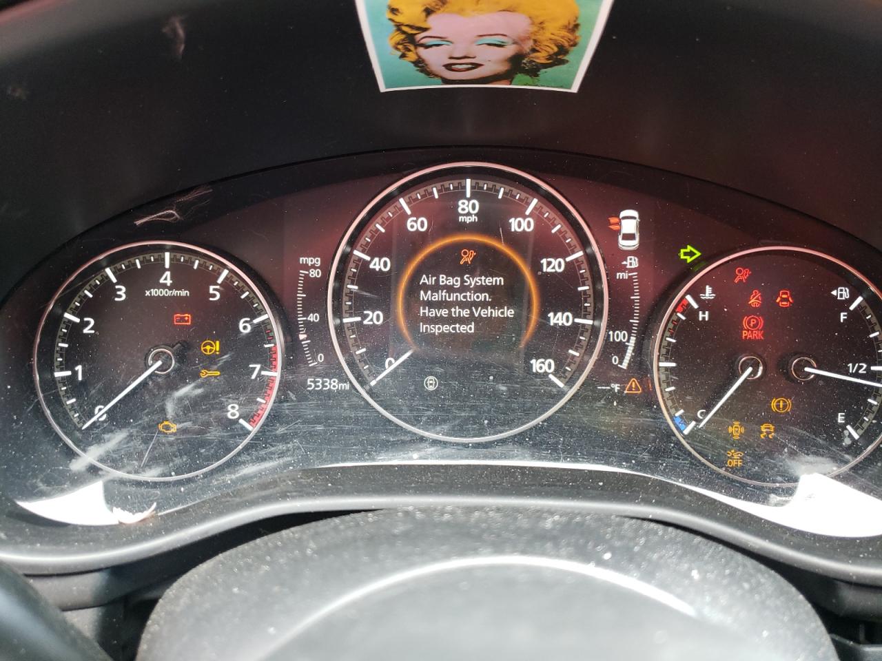 Photo 8 from auction – 2021 MAZDA 3 PREFERRE with VIN JM1BPBCL8M1335822