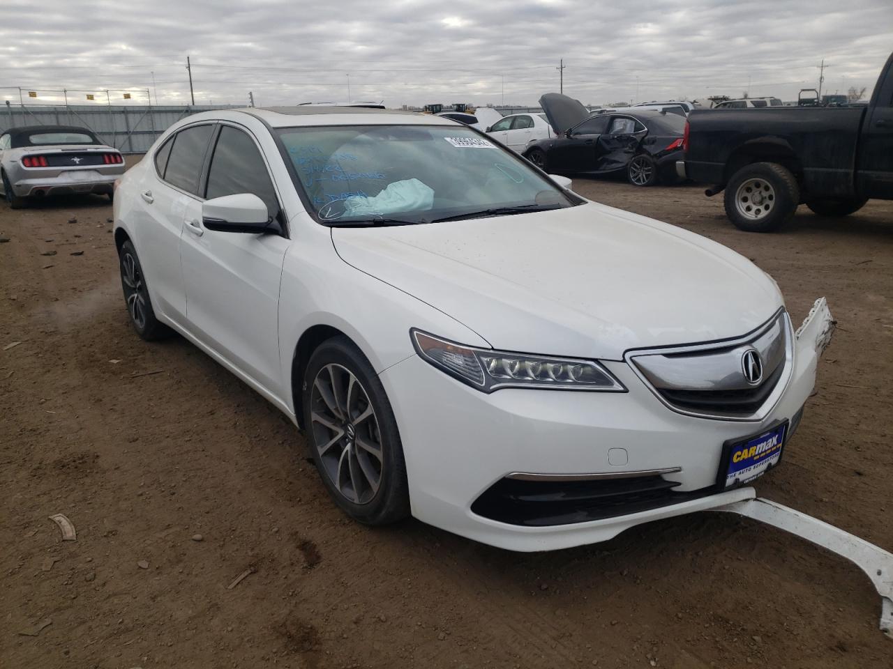ACURA TLX TECH 2015 with VIN 19UUB3F55FA005666 - Photo from auction