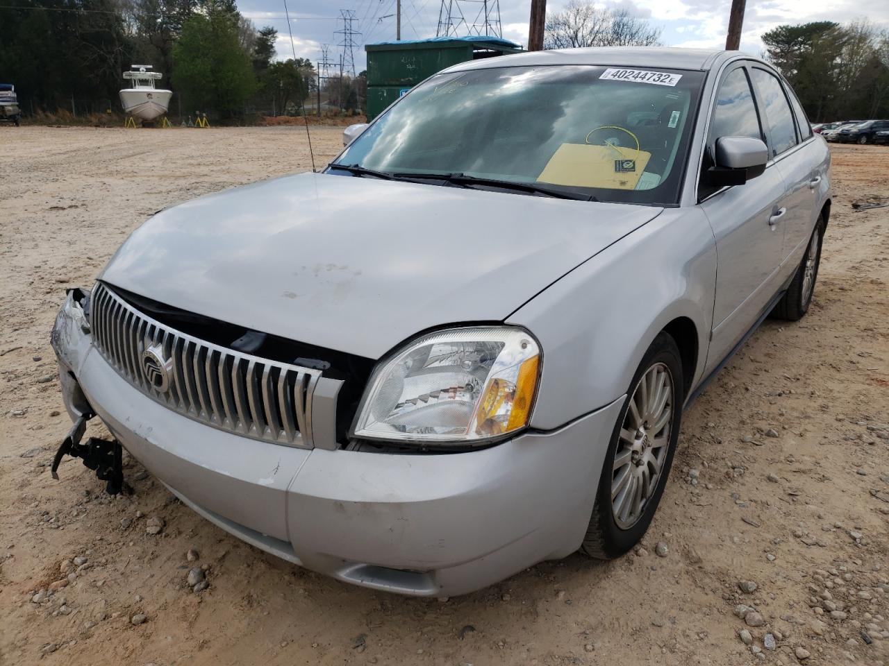 Photo 2 from auction – 2005 MERCURY MONTEGO PR with VIN 1MEFM42125G623516