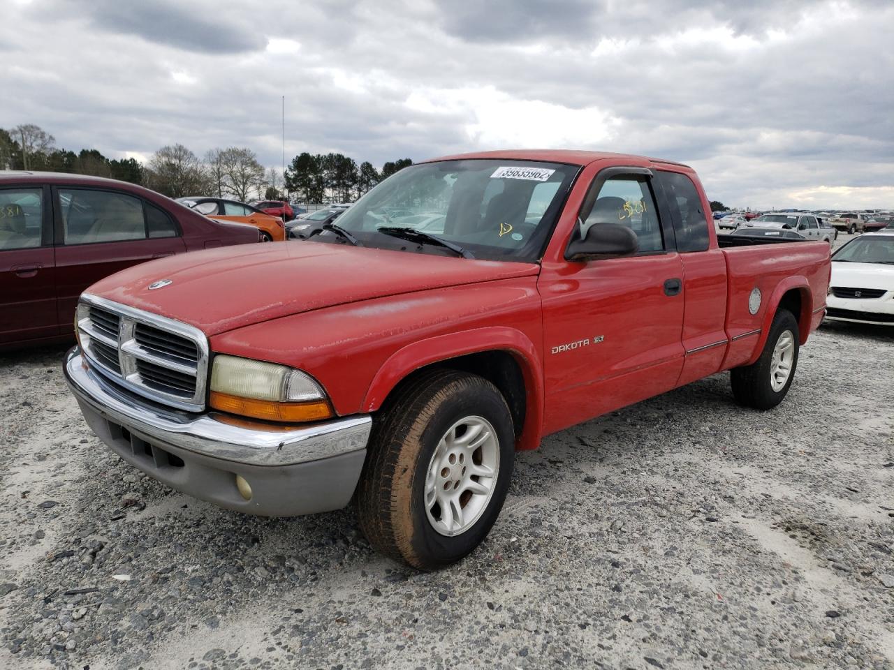 Photo 2 from auction – 2002 DODGE DAKOTA with VIN 1B7GL42X32S642677